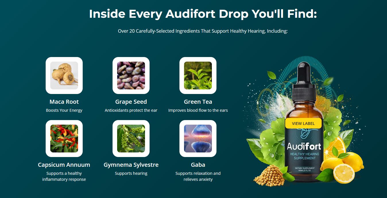 Audifort Supplement for Hearing Loss: Restore Your Hearing Naturally